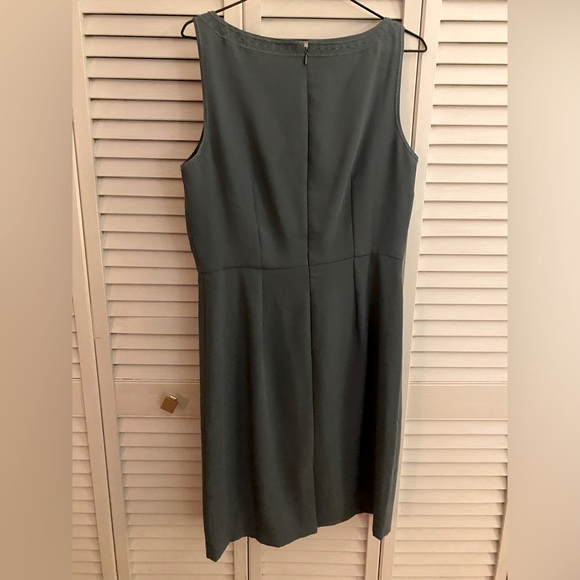 Dusky Blue Ann Taylor Work Dress—Size 6 - Picture 5 of 5